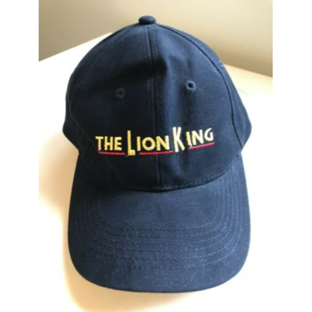 Vintage Disney THE LION KING Strapback Hat  Cap Broadway Musical VIP Adjustable